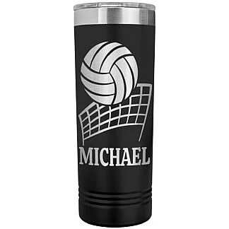 Volleyball Tumbler Personalized, Volleyball Coach Gift, Mom Gift