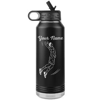 Customized Basketball Water Bottle